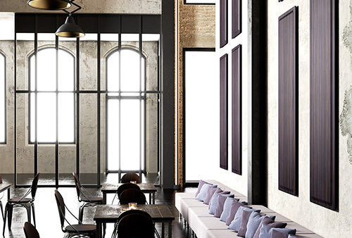 panneaux acoustiques muraux restaurant