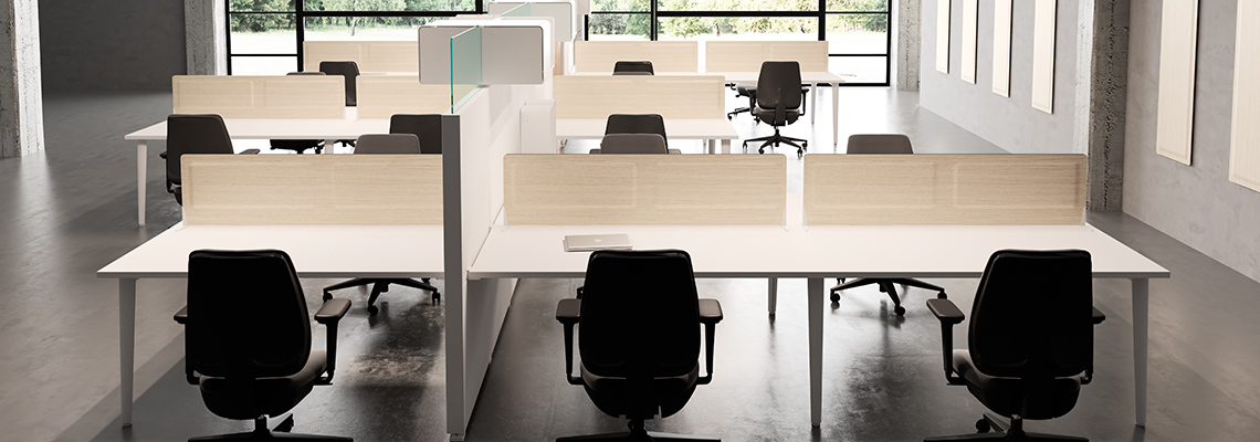 Panneaux acoustiques de séparation Desk System | DP Acoustique