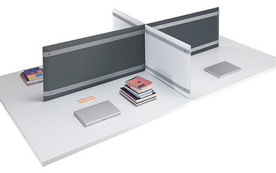 Panneaux acoustiques de séparation pour bureau