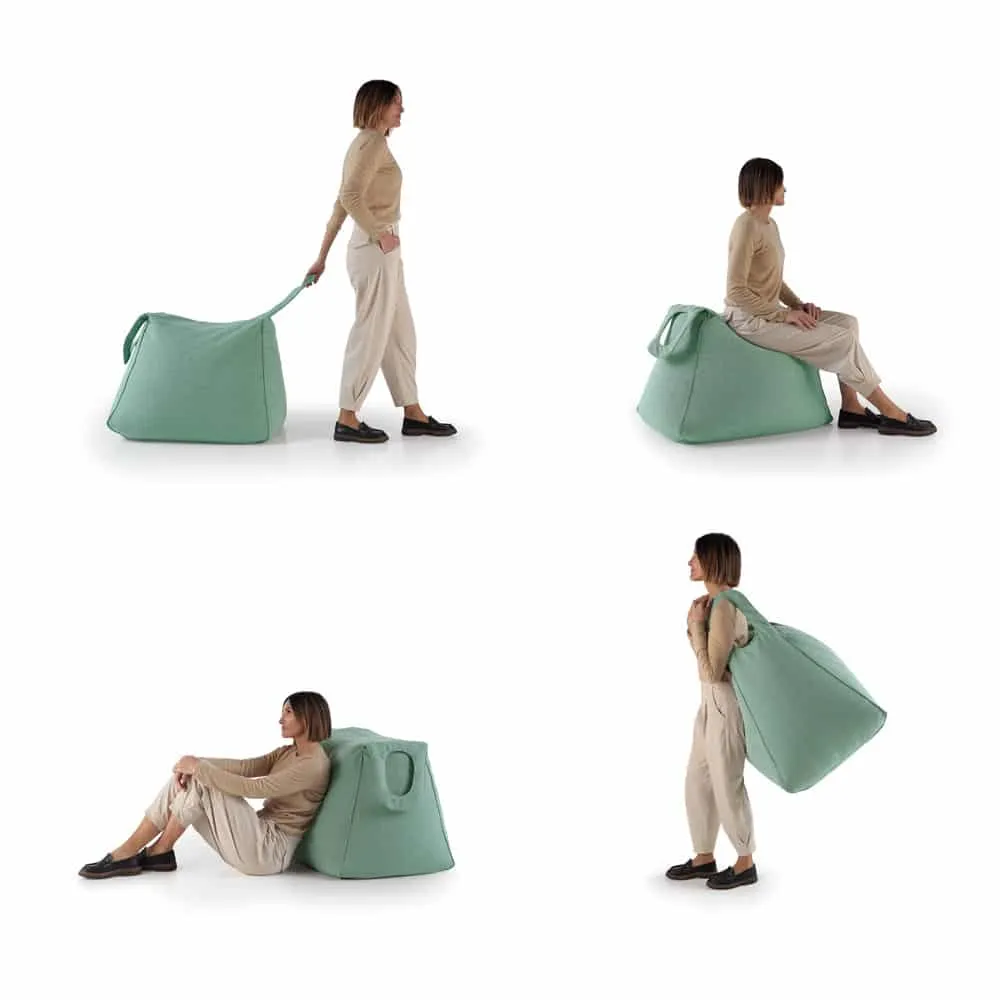 Pouf acoustique Shopper