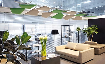 Panneaux acoustiques suspendus